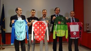 Álvaro Ballarín en la presentación de la XXXI Vuelta Ciclista a la Comunidad de Madrid