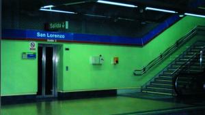 Vista estación San Lorenzo