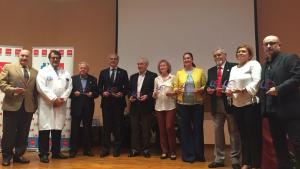 Enrique Ruiz Escudero ha participado en el acto de homenaje a trabajadores y jubilados con motivo del aniversario