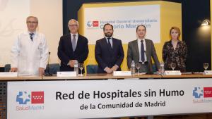 La Comunidad distingue con la Credencial Oro a seis hospitales públicos por sus iniciativas frente al tabaquismo La Comunidad distingue con la Credencial Oro a seis hospitales públicos por sus iniciativas frente al tabaquismo