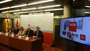 SOS Empresa 01 La consejera de Empleo, Engracia Hidalgo, firma nuevos convenios en el marco del programa SOS Empresa
