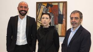 El consejero de Cultura, Turismo y Deportes, Jaime de los Santos, ha asistido hoy a la presentación de la exposición ‘Dadá ruso, 1914 – 1924’