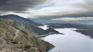Vista de la presa de El Atazar