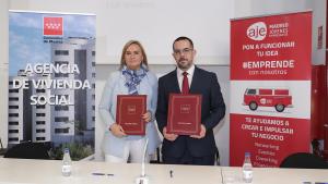 Gonzalo asiste a la sede de la Asociación de Jóvenes Empresarios de Madrid para la firma del convenio de colaboración Gonzalo asiste a la sede de la Asociación de Jóvenes Empresarios de Madrid para la firma del convenio de colaboración