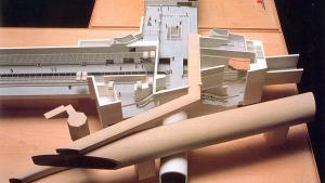 Maqueta de la estación de Gregorio Marañón