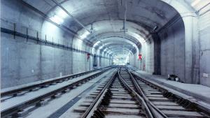 Falso túnel entre Lacoma y Pitis Falso túnel entre Lacoma y Pitis