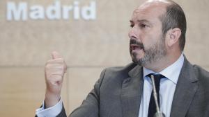 Pedro Rollán, vicepresidente, consejero de Presidencia y portavoz del Gobierno, comparece en rueda de prensa para dar cuenta de los acuerdos adoptado Pedro Rollán, vicepresidente, consejero de Presidencia y portavoz del Gobierno, comparece en rueda de prensa para dar cuenta de los acuerdos adoptado