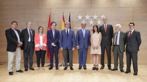 Reunión del presidente regional con patronal, sindicatos y asociaciones de padres de la escuela concertada Reunión del presidente regional con patronal, sindicatos y asociaciones de padres de la escuela concertada