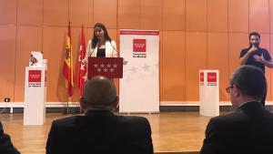 La Consejera de Políticas Sociales ha presentado la Estrategia Madrileña de Atención a Personas con Discapacidad 