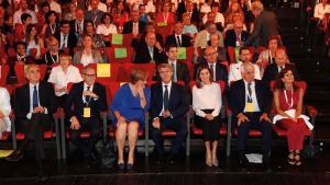 Garrido ha asistido a la entrega de las Ayudas a la Investigación en Cáncer AECC 2018 y los Galardones ‘V de Vida’ presidida por SM la Reina Letizia 