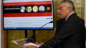 Izquierdo presenta una nueva web con quesos de la Comunidad de Madrid, accesible desde hoy a empresas y particulares Izquierdo presenta una nueva web con quesos de la Comunidad de Madrid, accesible desde hoy a empresas y particulares