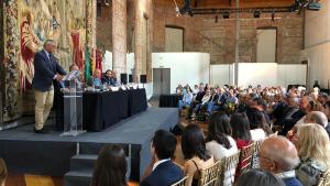 Izquierdo clausura el acto del Colegio Oficial de Veterinarios en honor a su patrón