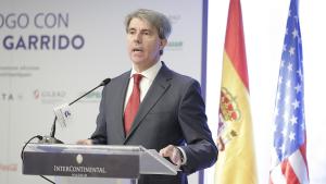 Ángel Garrido durante su intervención en el acto