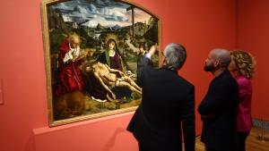 El consejero de Cultura, Turismo y Deportes, Jaime de los Santos, ha asistido a la presentación de la muestra en el Museo del Prado 