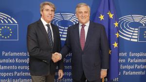 El presidente de la Comunidad se ha reunido hoy en Bruselas con el presidente del Parlamento Europeo El presidente de la Comunidad se ha reunido hoy en Bruselas con el presidente del Parlamento Europeo
