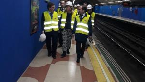 Visita a las obras