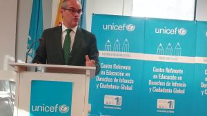 Van Grieken durante el acto