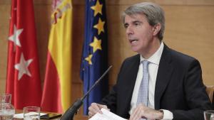 Ángel Garrido durante la rueda de prensa