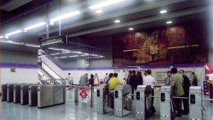 Vestíbulo estación Barajas