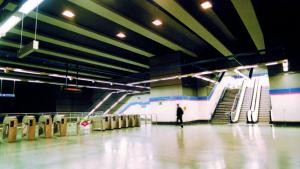 Vestíbulo estación Barajas