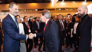 El Rey y Ángel Garrido