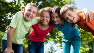 Niños felices