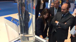Pedro Rollán inaugurando la segunda edición del SIGA