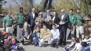 Ángel Garrido en el homenaje a Félix Rodríguez de la Fuente
