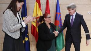 El presidente de la Comunidad de Madrid, Ángel Garrido, conmemorando el Día Internacional del Pueblo Gitano