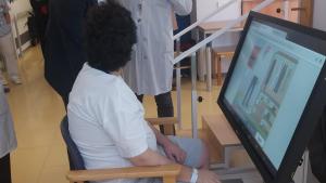 El consejero de Sanidad de la Comunidad de Madrid, Enrique Ruiz Escudero,en el Hospital Guadarrama