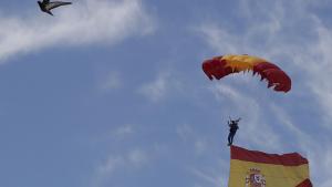Rollán, en la parada militar en homenaje a los Héroes del 2 de Mayo