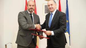 Pedro Rollán en Garganta de los Montes