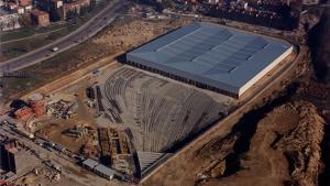 Vista aérea cocheras Laguna 21/11/1994