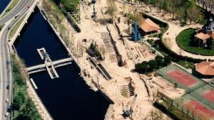 Cruce bajo el río Manzanares 18/04/1992