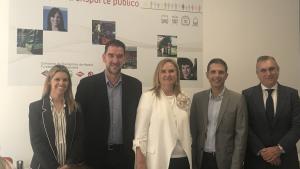 Rosalía Gonzalo en la nueva Oficina de Gestión de la Tarjeta de Transporte Público que el Consorcio Regional de Transportes (CRTM) en Alcalá de Henar Rosalía Gonzalo en la nueva Oficina de Gestión de la Tarjeta de Transporte Público que el Consorcio Regional de Transportes (CRTM) en Alcalá de Henar