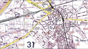 Esquema del trazado Esquema general del trazado de prolongación de la Línea 1 a Vallecas