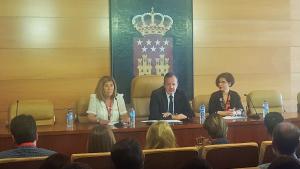 Alberto Reyero durante su intervención