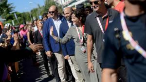 Díaz Ayuso destaca la apuesta de la Comunidad por el turismo deportivo en la Vuelta Ciclista a España