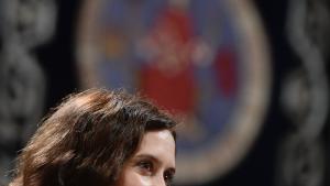 Díaz Ayuso defiende atraer el talento internacional a la Comunidad de Madrid para reforzarla como capital mundial del español Acto de inicio del curso