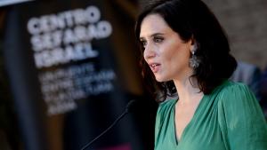 Imagen de Isabel Díaz Ayuso en la bienvenida al año 5780 del calendario hebreo
