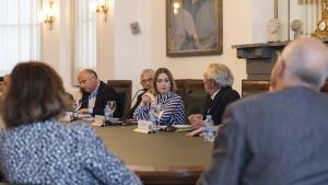 Imagen de Marta Rivera en la presentación de la programación del Círculo de Bellas Artes para la temporada 2019 2020