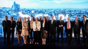Isabel Díaz Ayuso durante la clausura del III Congreso Iberoamericano CEAPI