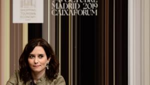 Isabel Díaz Ayuso durante el acto