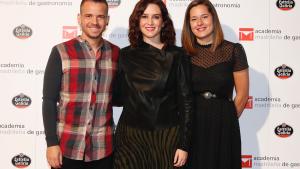 Isabel Díaz Ayuso en la V edición de los Premios de la Academia Madrileña de Gastronomía