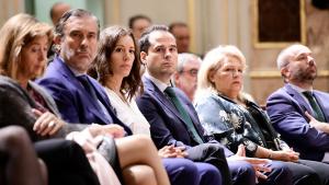 Ignacio Aguado en la entrega los premios anuales de la Asociación de Víctimas del Terrorismo (AVT)