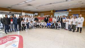 Hospital Severo Ochoa | Maratón 'Sangre de Lux' con la participación del Club Deportivo Leganés y otras entidades colaboradoras