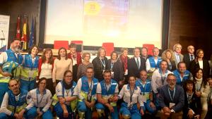 Foto de familia de los participantes de la Jornada