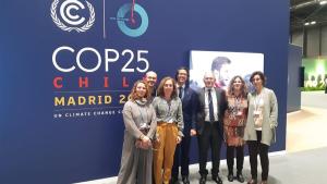 Jaime Sánchez durante la COP25