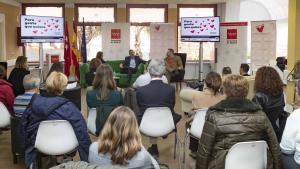 Alberto Reyero durante el acto