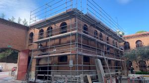 Una instantánea de Las Ventas en obras